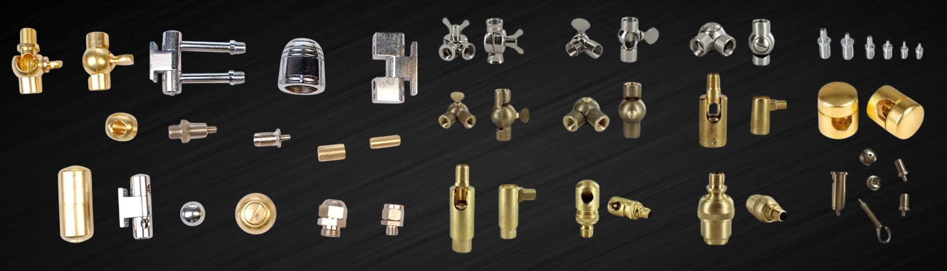 celling light brass components