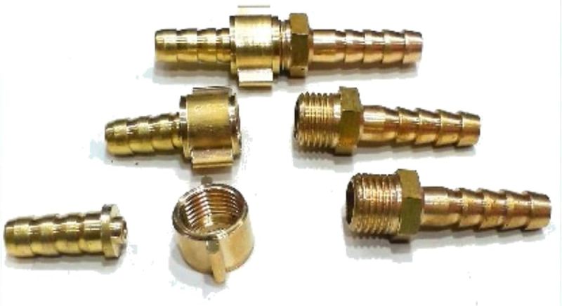 Brass Nut Nipple